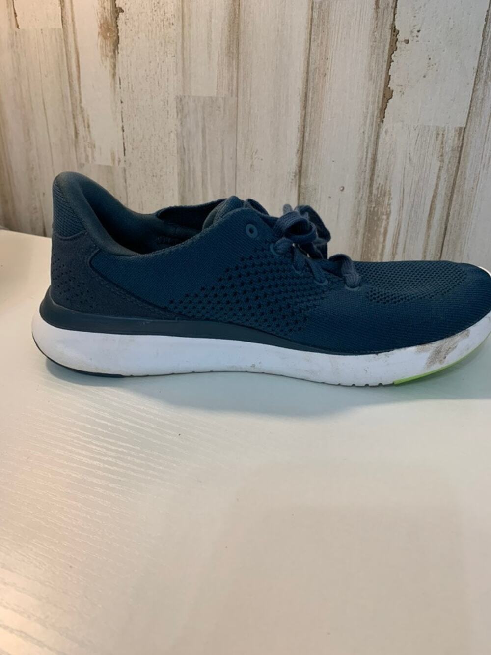 Kizik Lima Slip-On Sneakers Navy Blue Wide Unisex Size 8